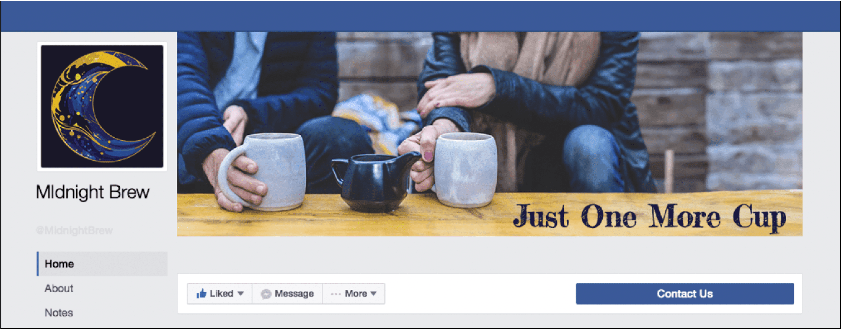 One More Cup Facebook